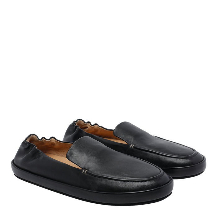 Marsell Flat shoes Black Calf Leather/rubber Sole
