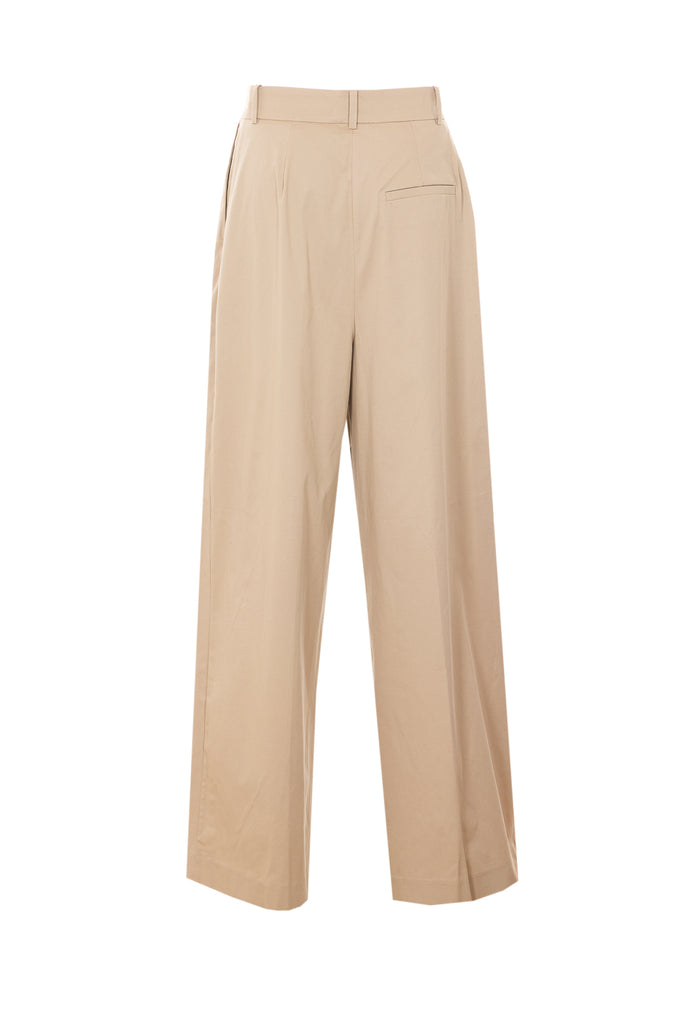 ANINE BING Trousers Beige Cotton