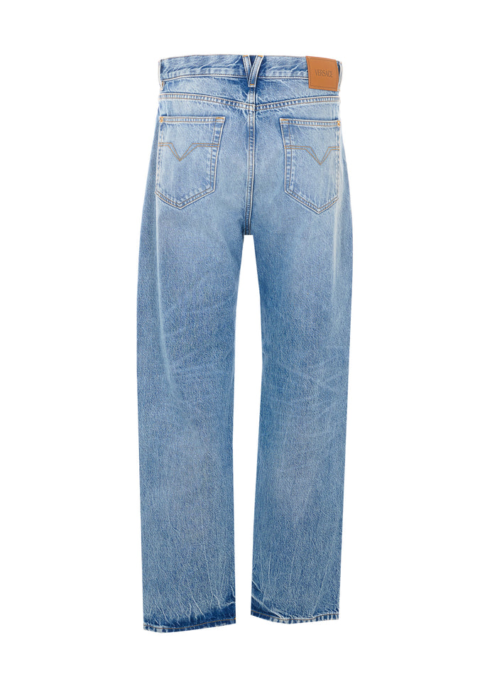 Versace Jeans Blue Cotton