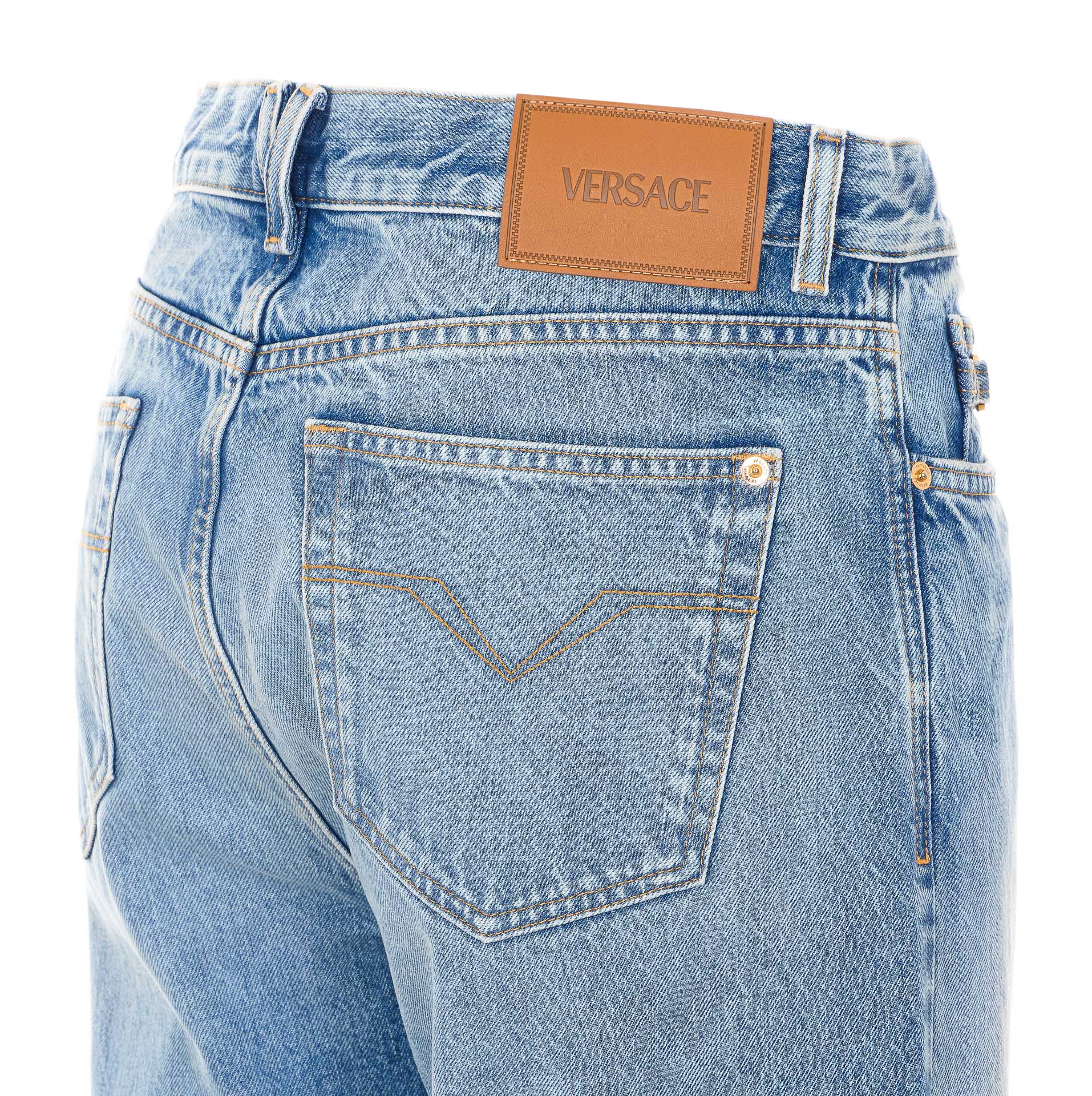 Versace Jeans Blue Cotton