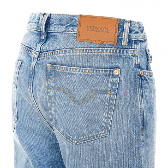 Versace Jeans Blue Cotton