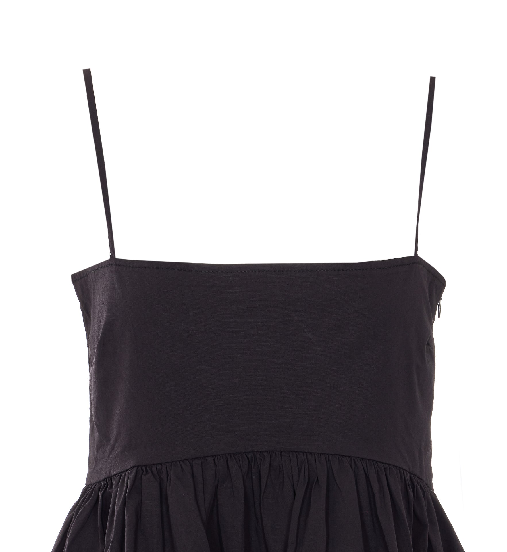 GANNI Dresses Black Organic Cotton