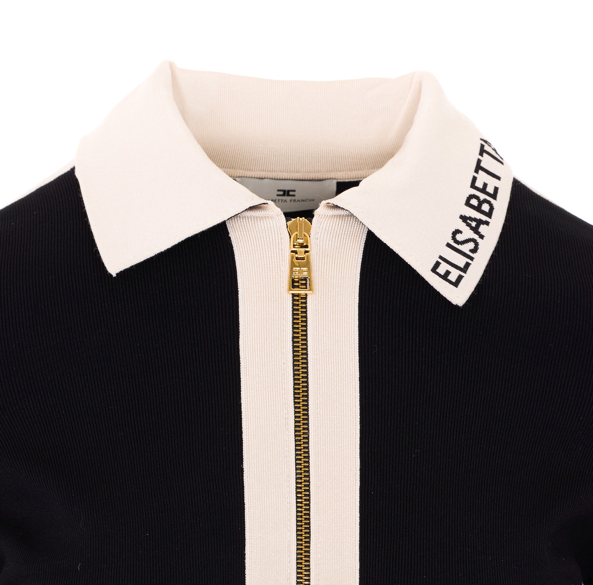 Elisabetta Franchi Sweaters Black Viscose