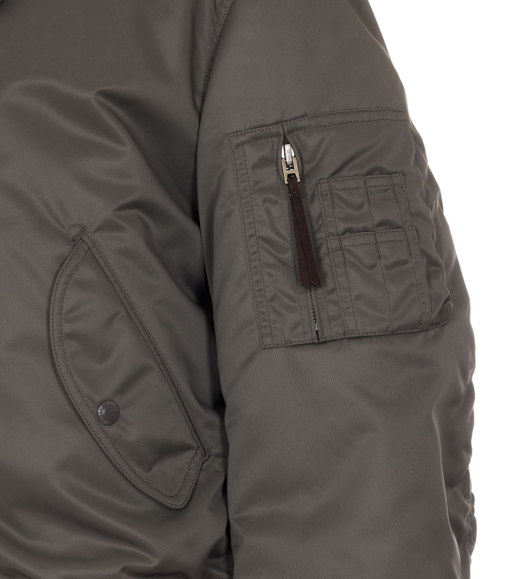 Tom Ford Jackets Green Polyamide