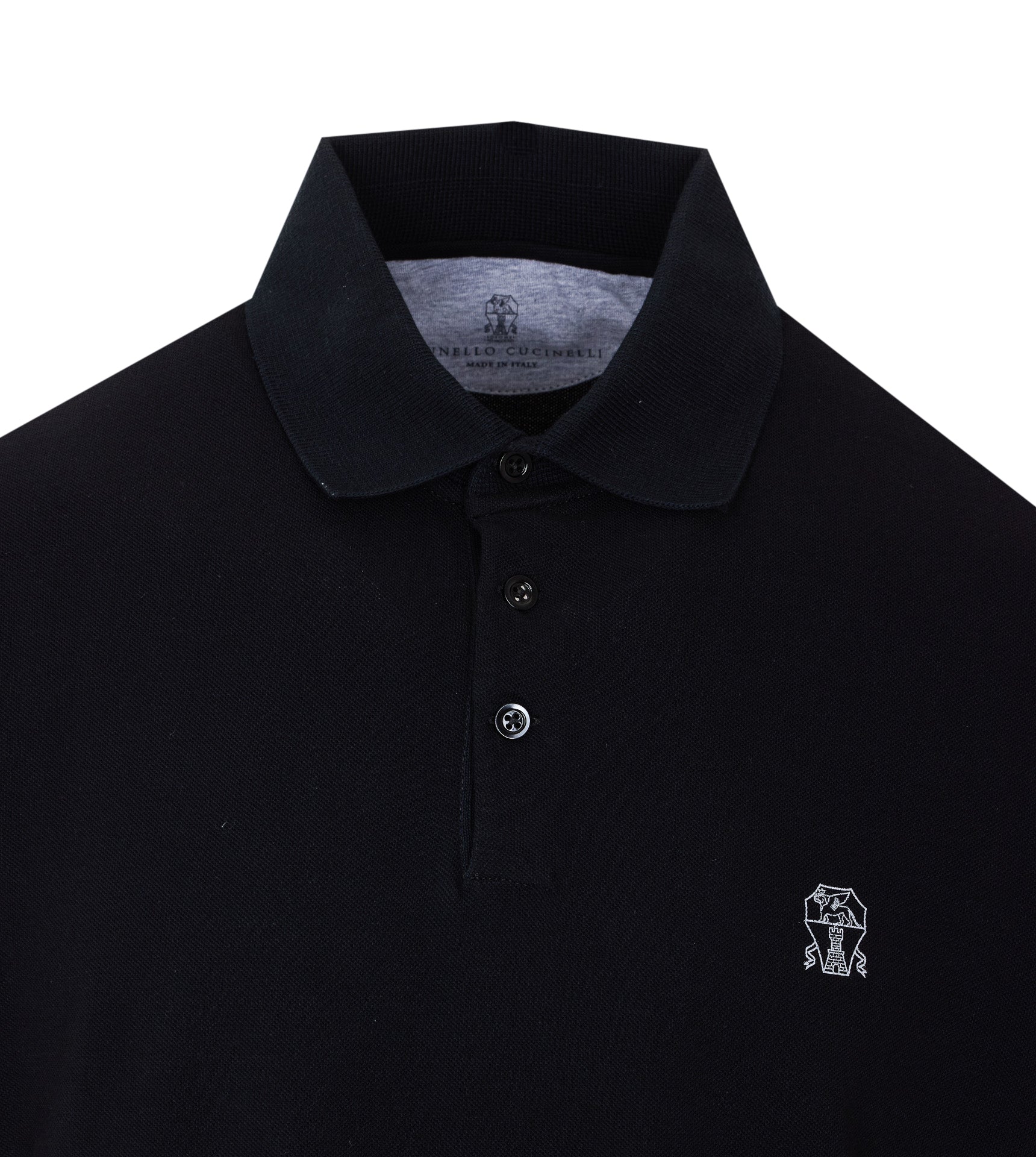 Brunello Cucinelli T-Shirts And Polos Black Cotton
