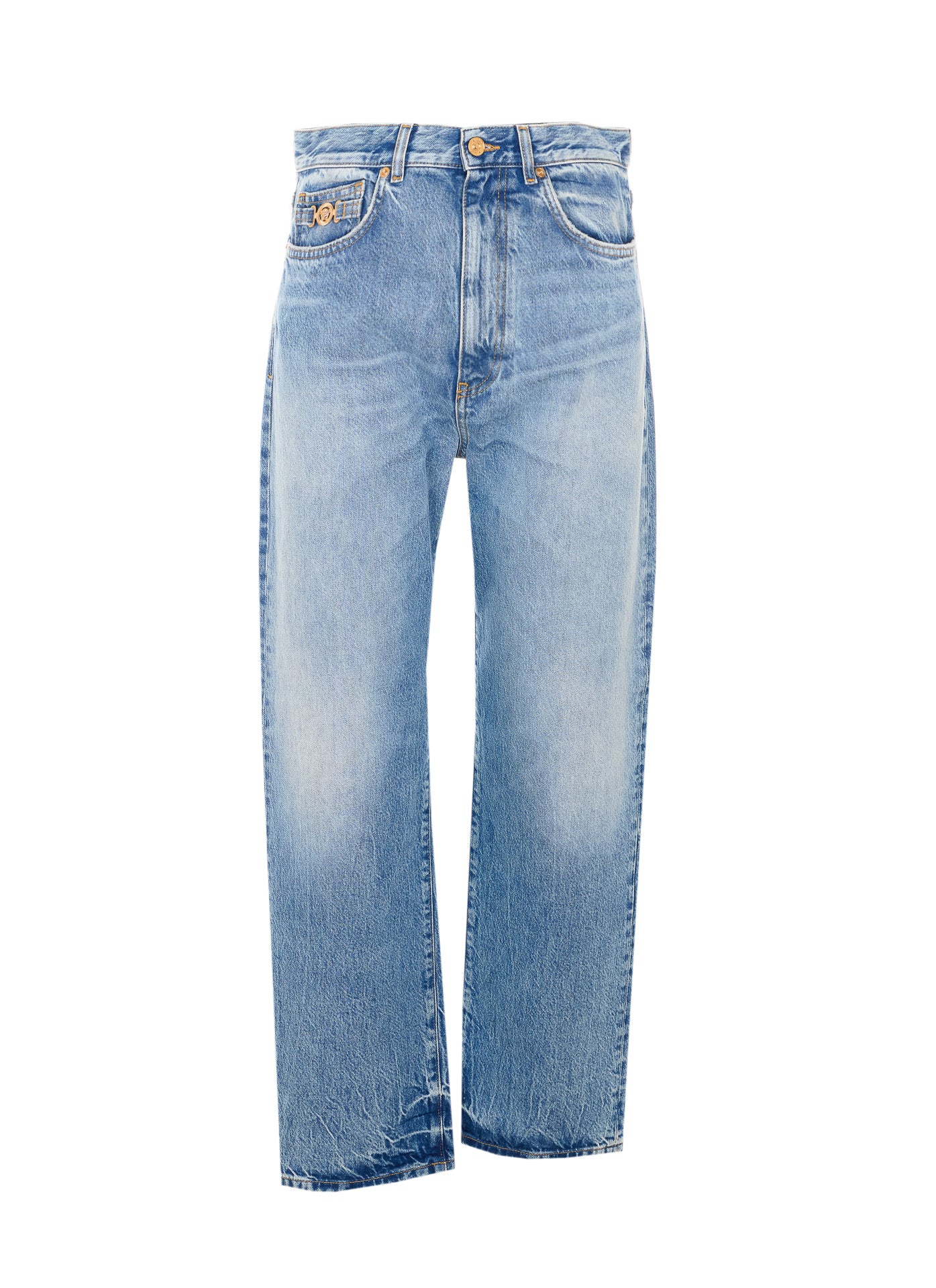 Versace Jeans Blue Cotton