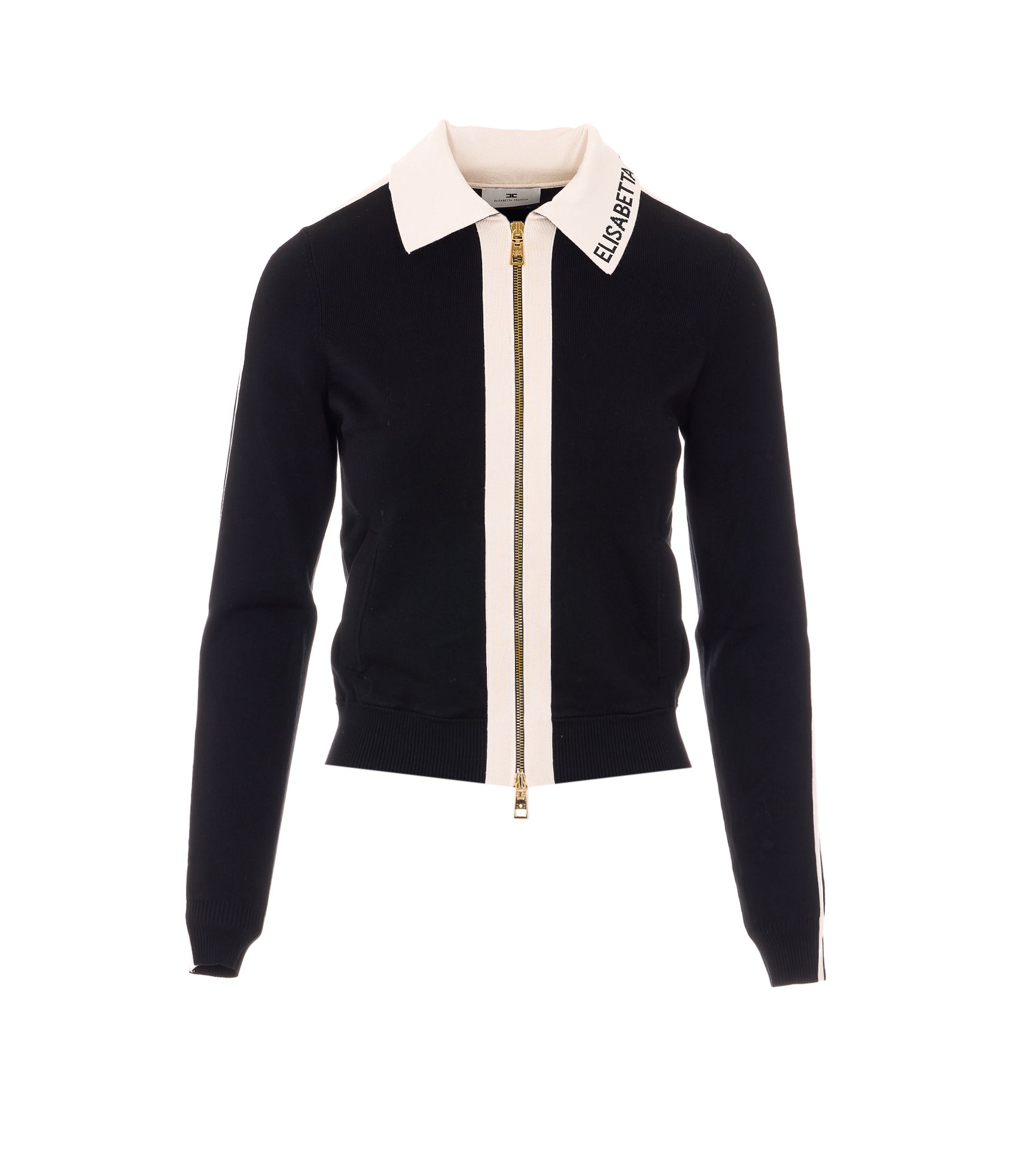 Elisabetta Franchi Sweaters Black Viscose