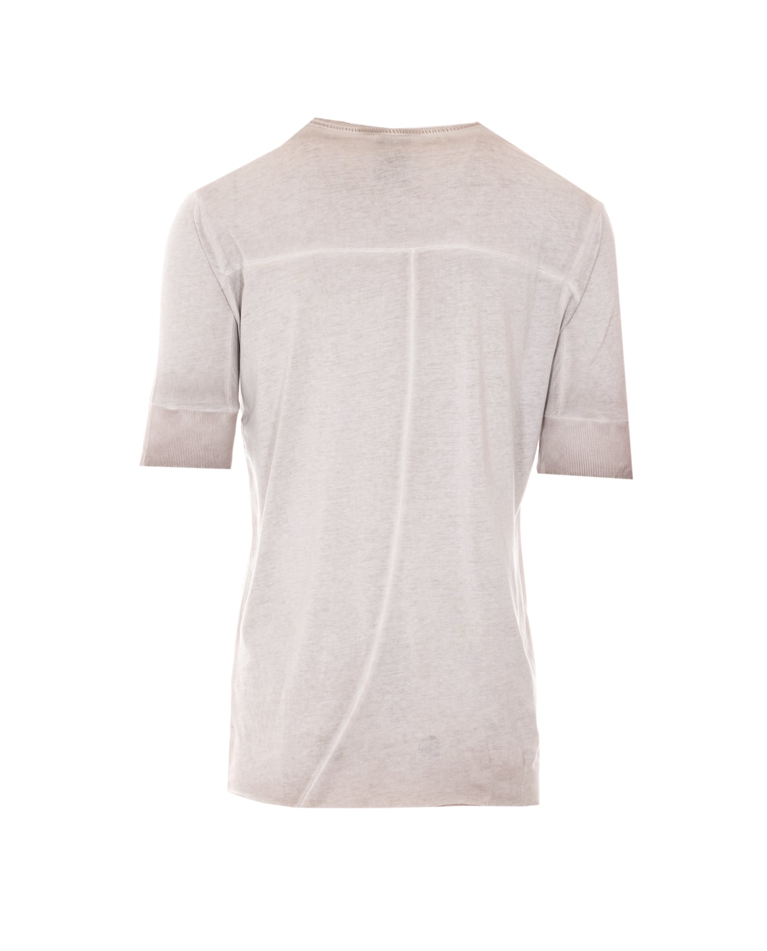 Thom Krom T-shirts and Polos Grey Cotton