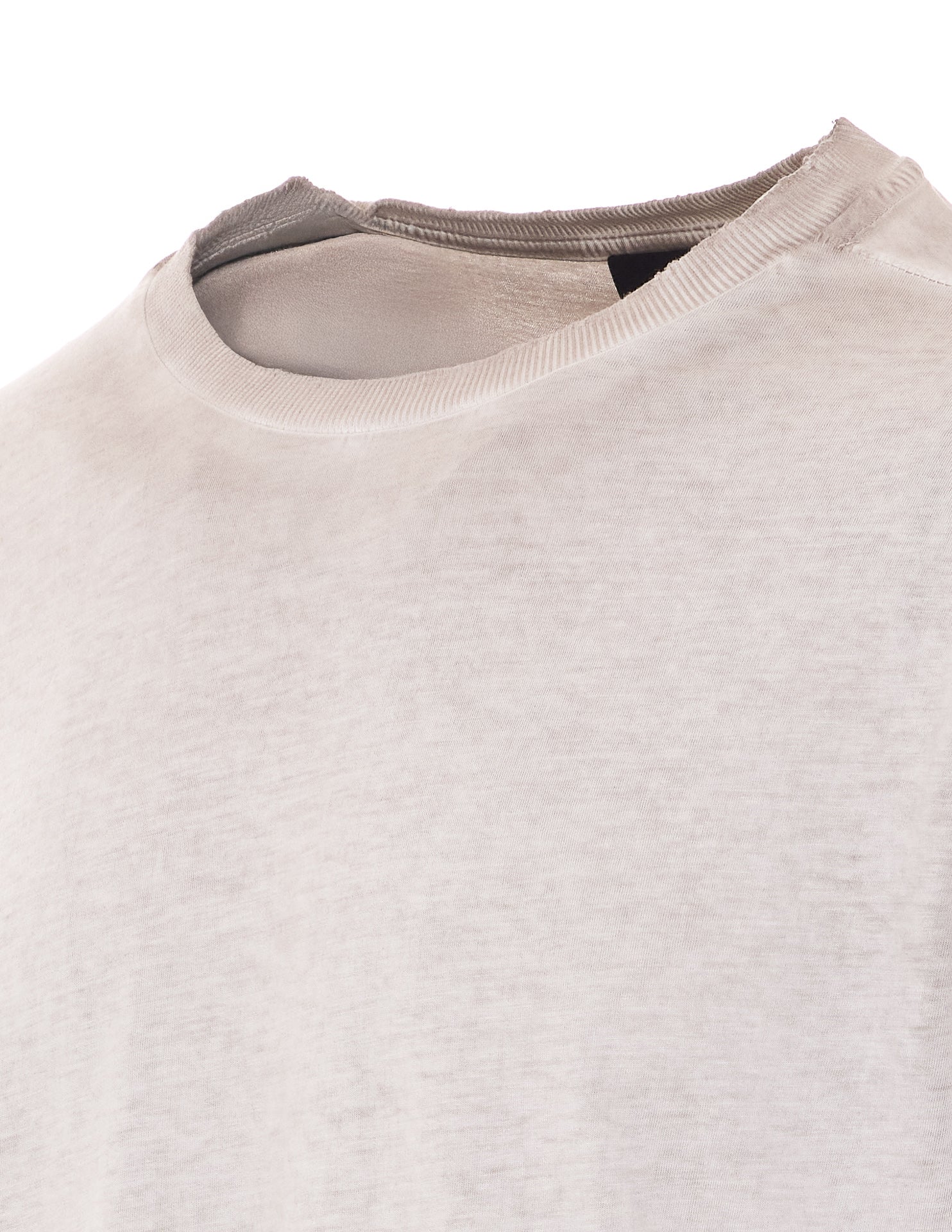 Thom Krom T-shirts and Polos Grey Cotton