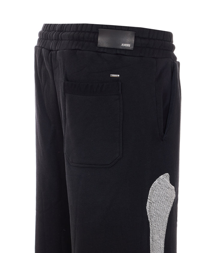 Amiri Trousers Black Cotton