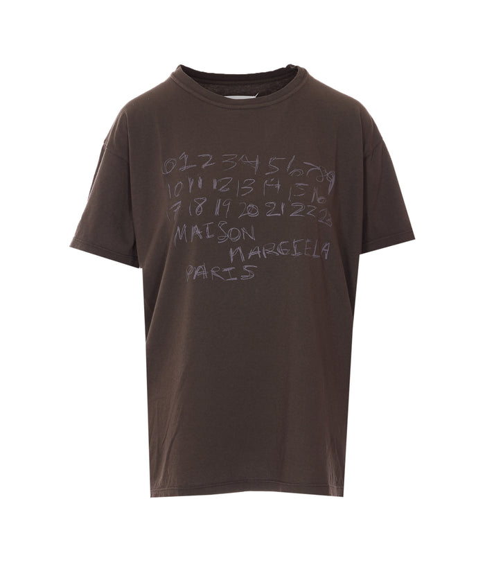 Maison Margiela T-shirts and Polos Brown Cotton
