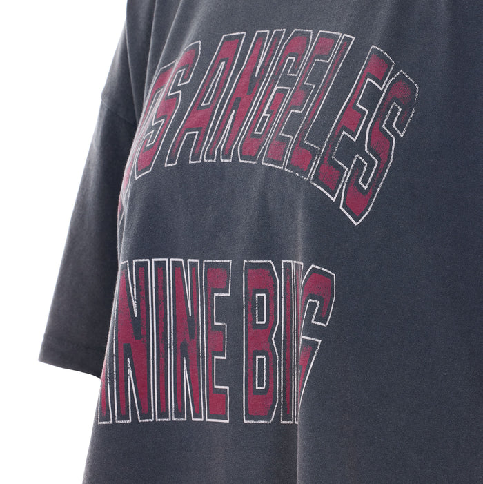 ANINE BING T-shirts and Polos Black Cotton