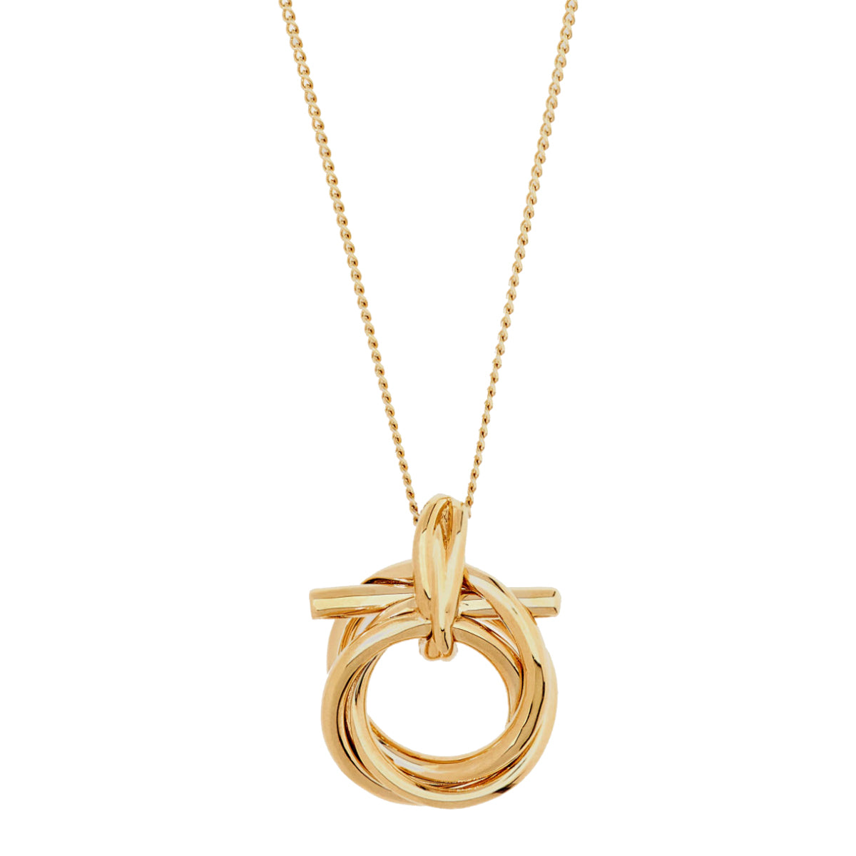 Ferragamo Bijoux Golden Brass