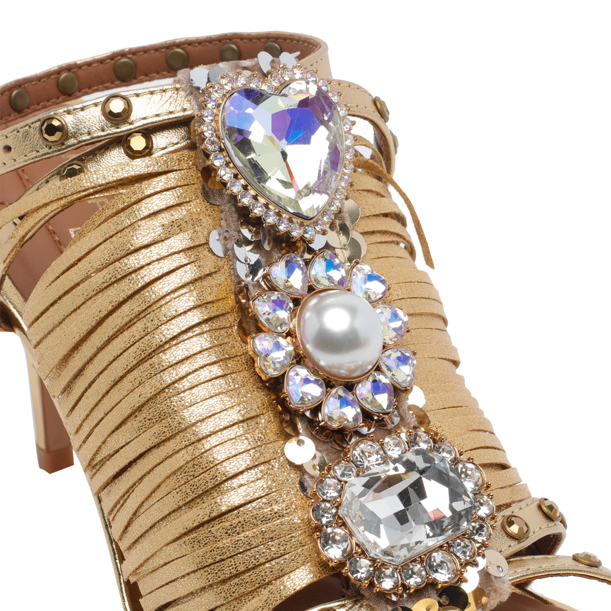 Kurt Geiger With Heel Golden