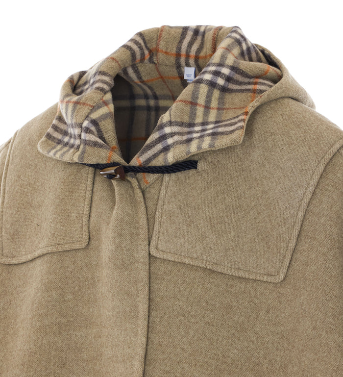 Burberry Jackets Green Wool