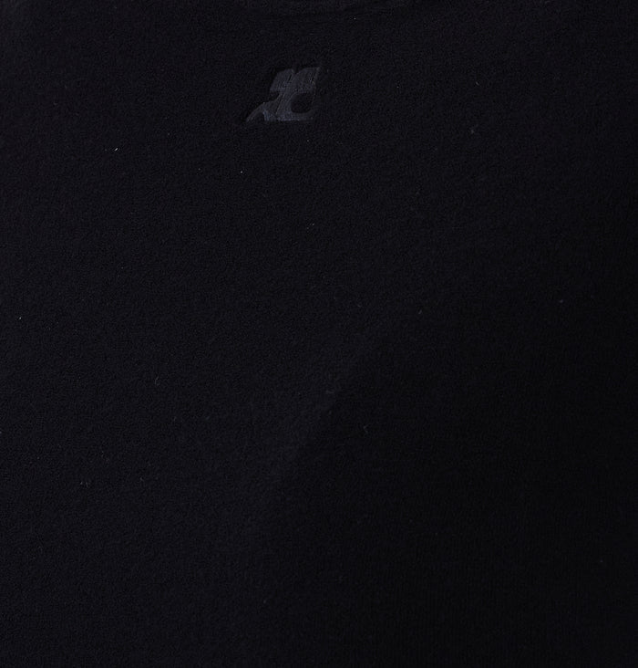 Courreges T-shirts and Polos Black Viscose