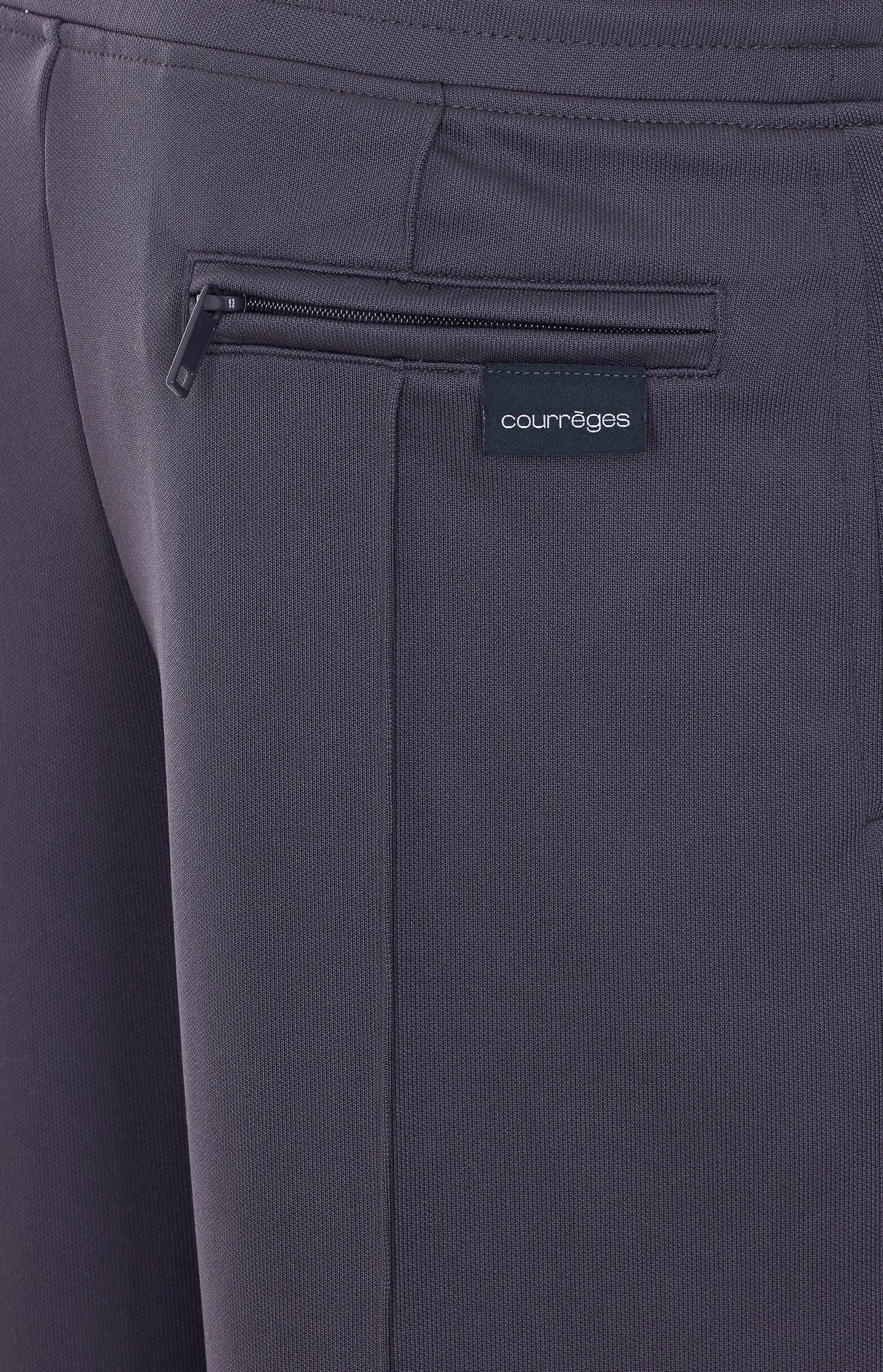 Courreges Trousers Grey Polyester