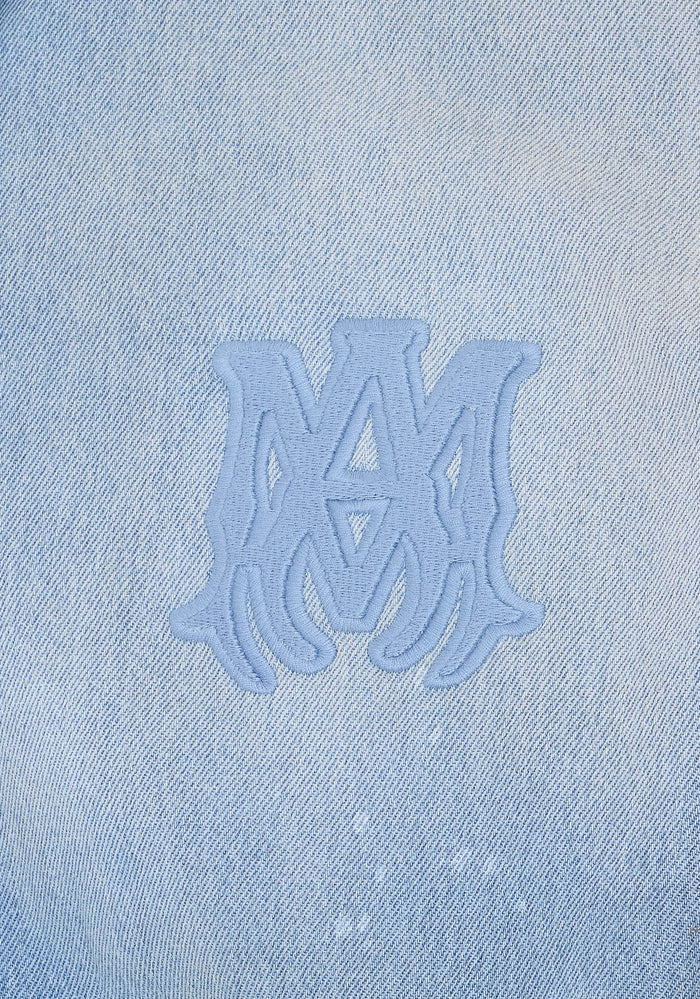 Amiri Sweaters Blue Polyester