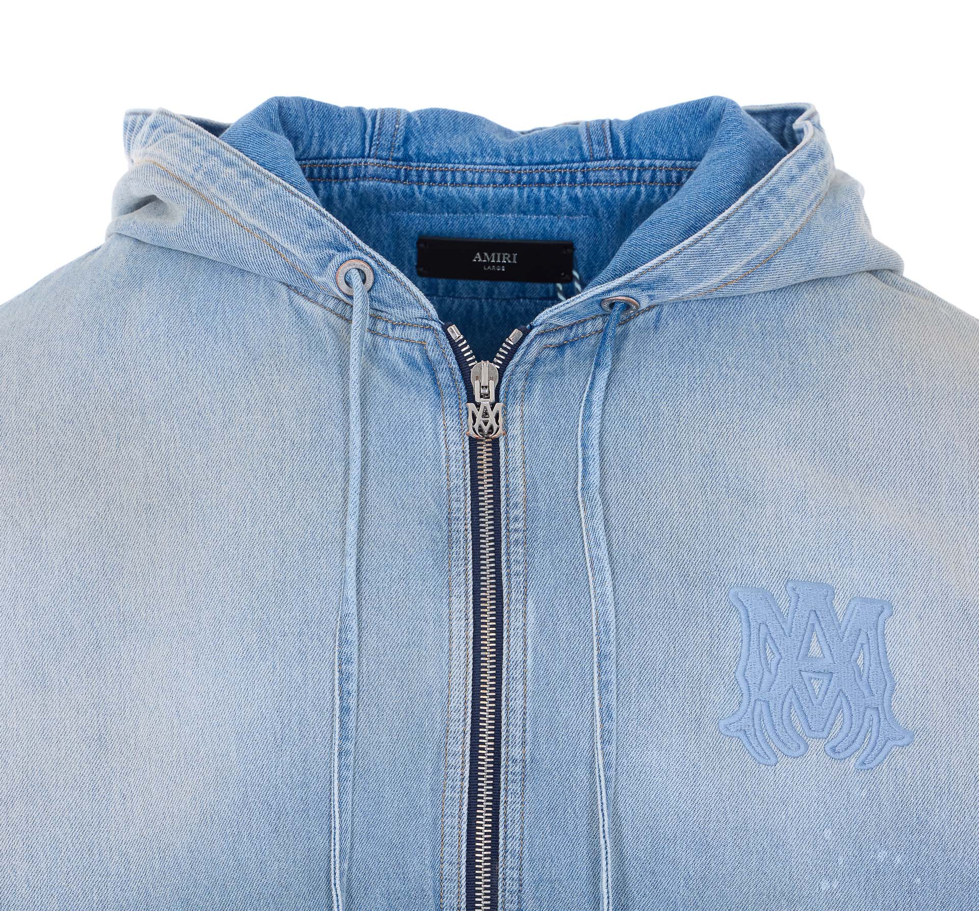 Amiri Sweaters Blue Polyester
