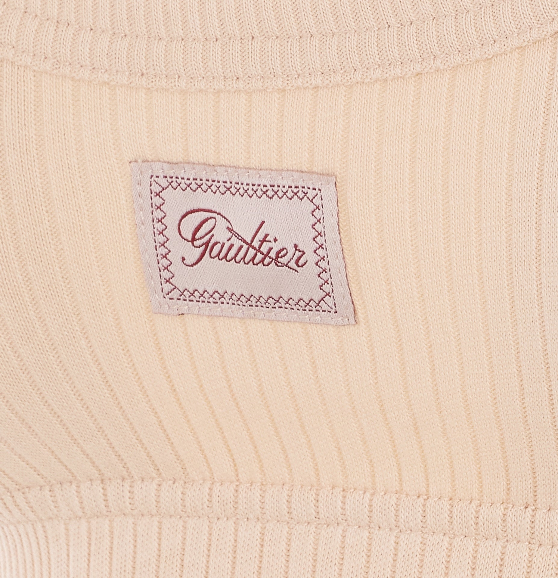JEAN PAUL GAULTIER Top Beige Cotton
