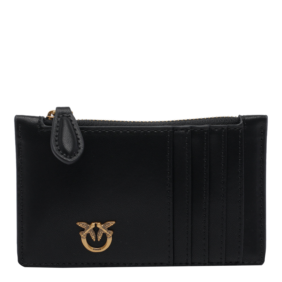 Pinko Bags Black Calf Leather