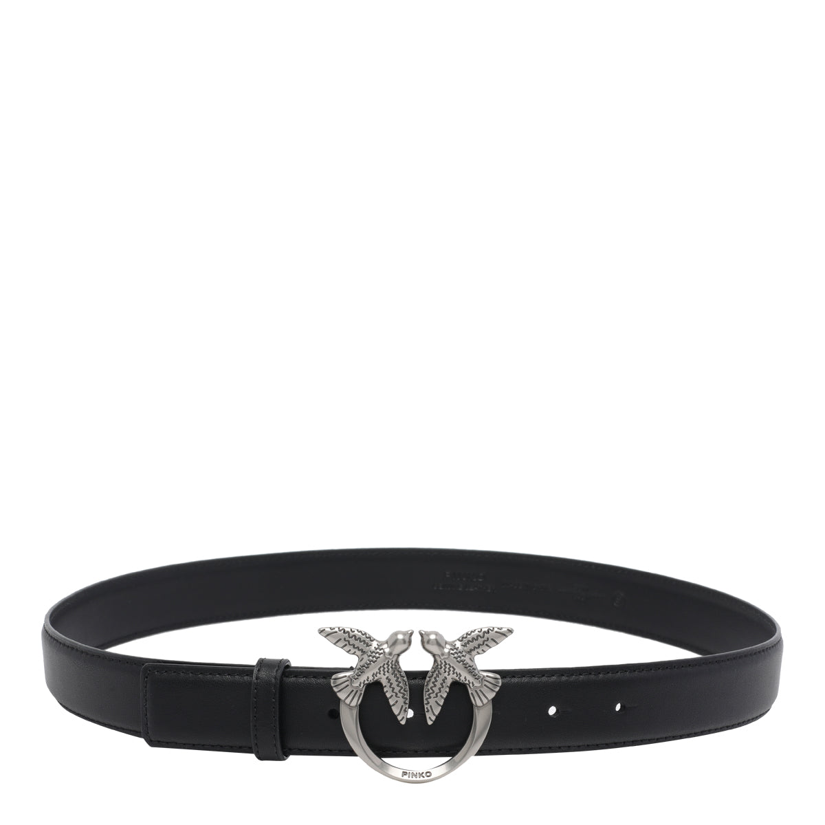 Pinko Belts Black Calf Leather