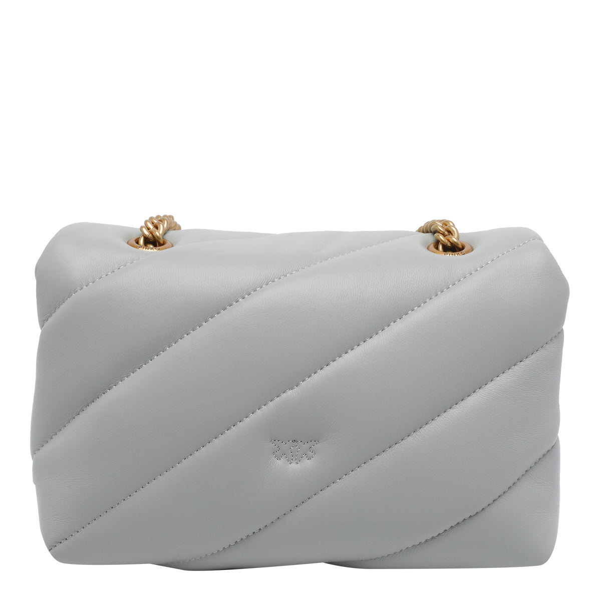 Pinko Bags Grey Sheep Leather