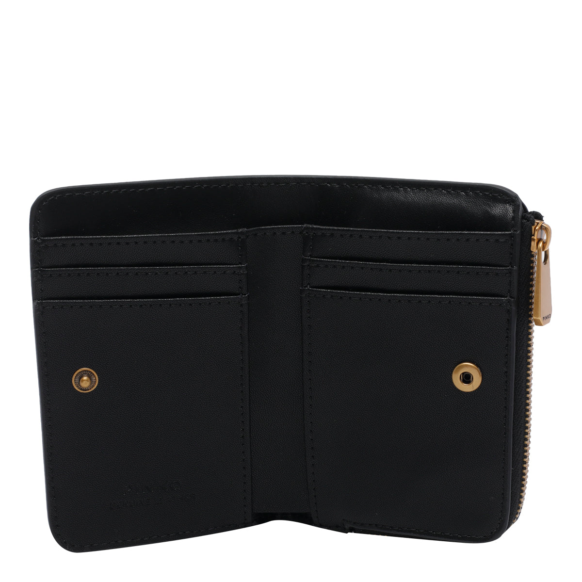 Pinko Wallets Black Calf Leather