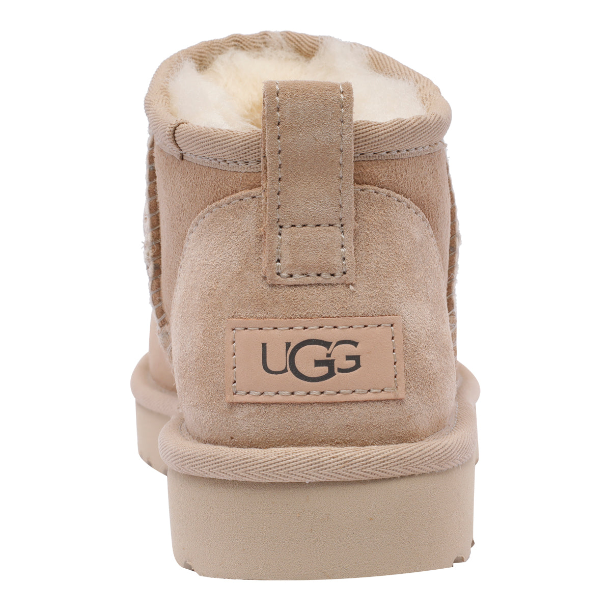 UGG Boots Beige Suede Leather/rubber Sole