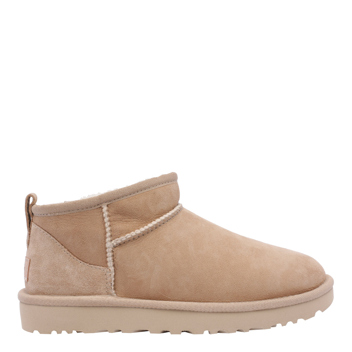 UGG Boots Beige Suede Leather/rubber Sole