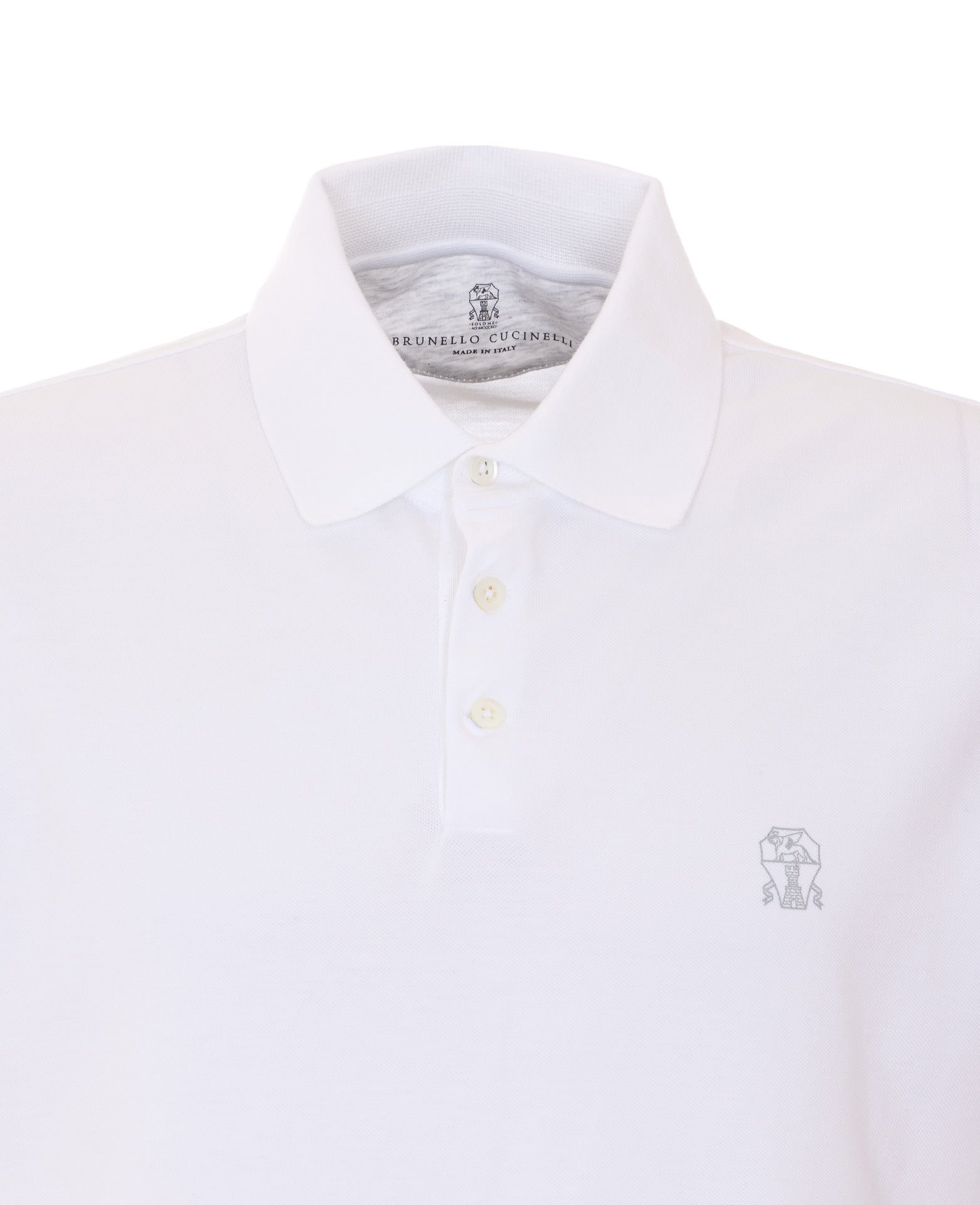 Brunello Cucinelli T-Shirts And Polos White Cotton