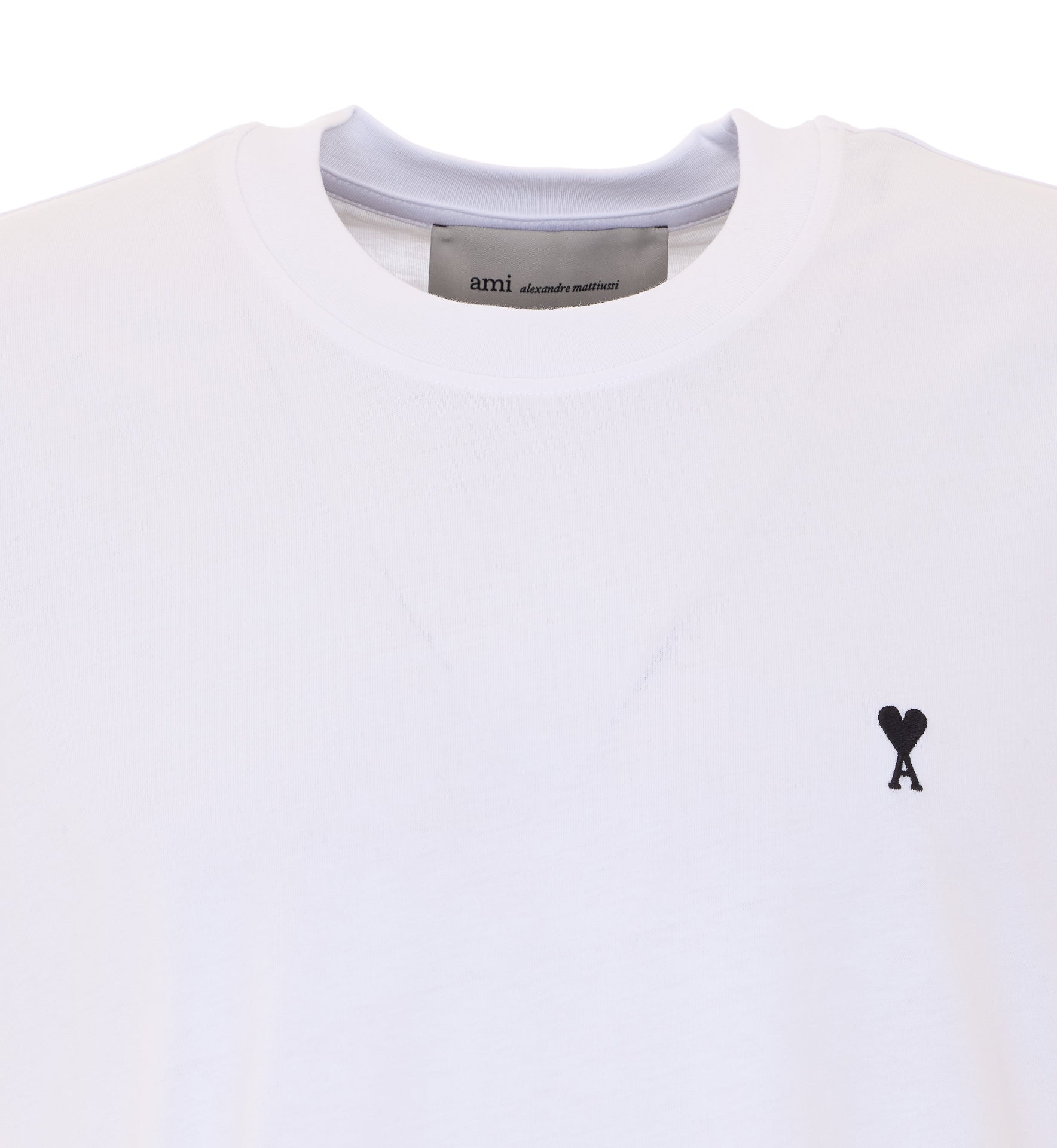 Ami Alexandre Matiussi T-Shirts And Polos White Cotton