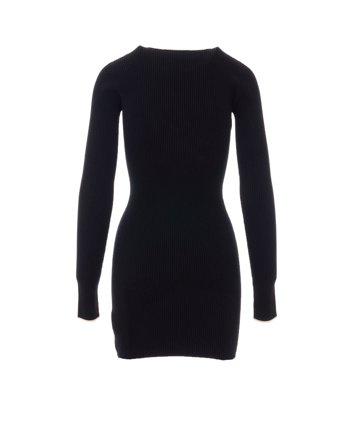 Amiri Dresses Black Viscose