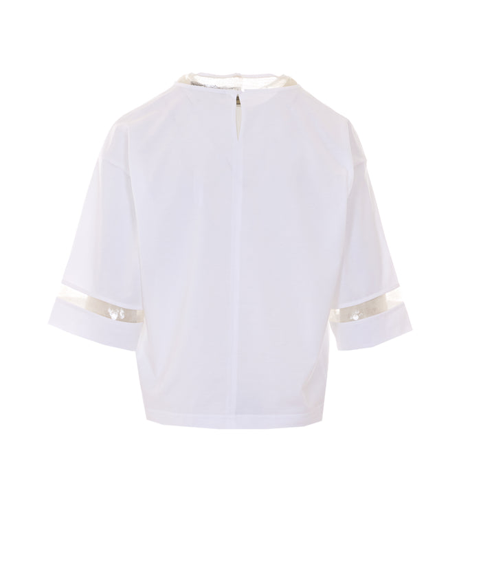 Fabiana Filippi T-shirts and Polos White Cotton