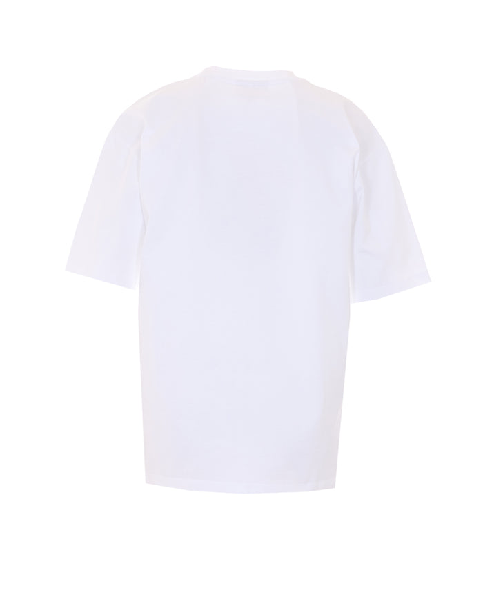 Ganni T-Shirts And Polos White Organic Cotton
