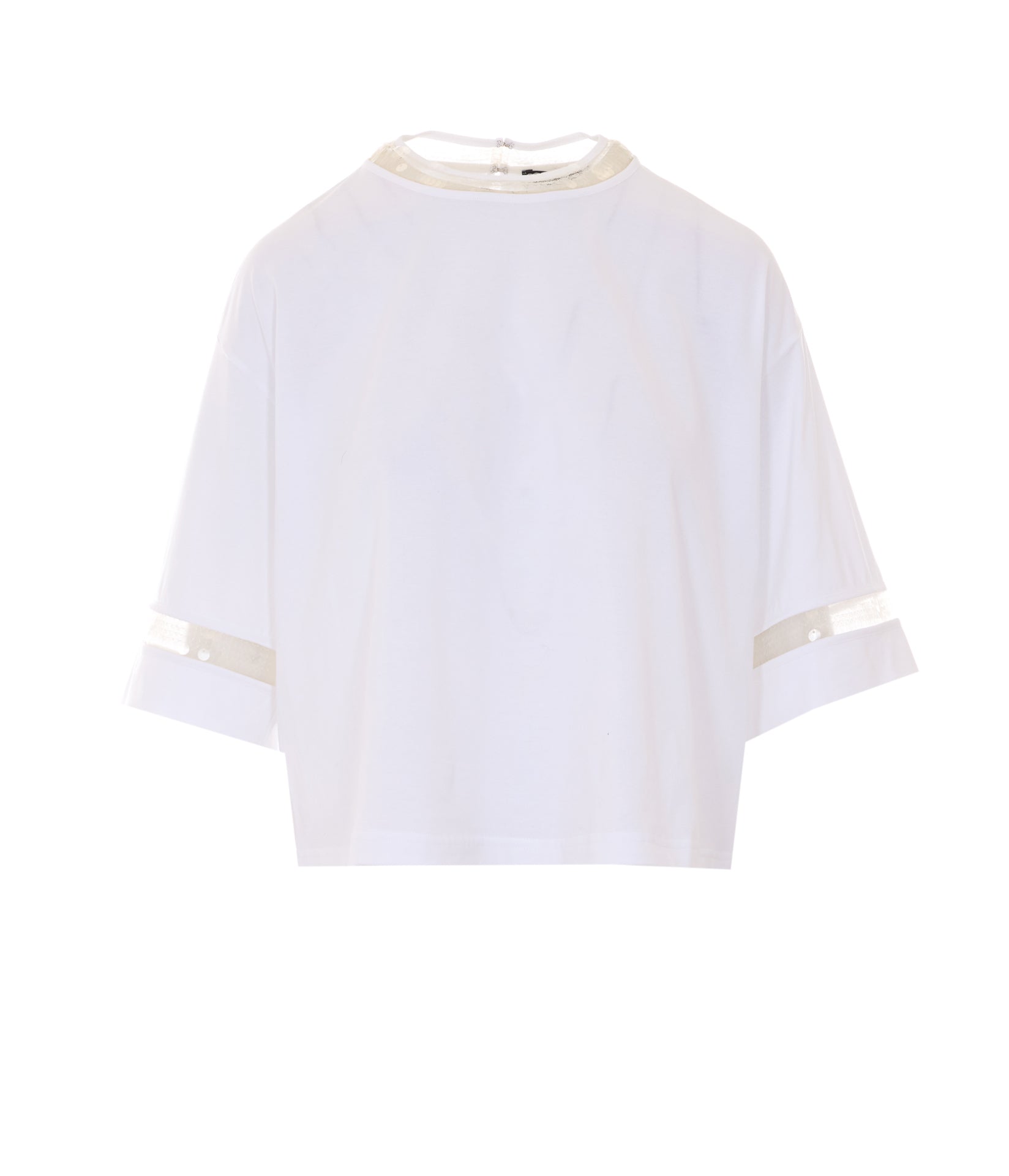 Fabiana Filippi T-shirts and Polos White Cotton