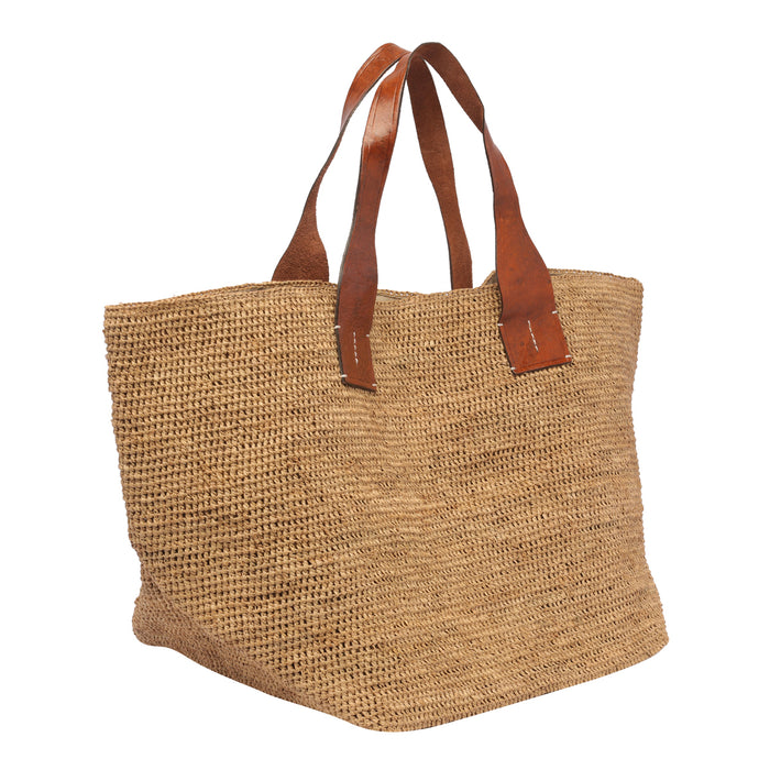 IBELIV Bags Beige Rafia