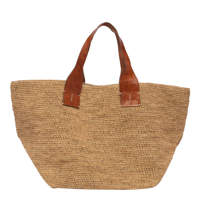IBELIV Bags Beige Rafia