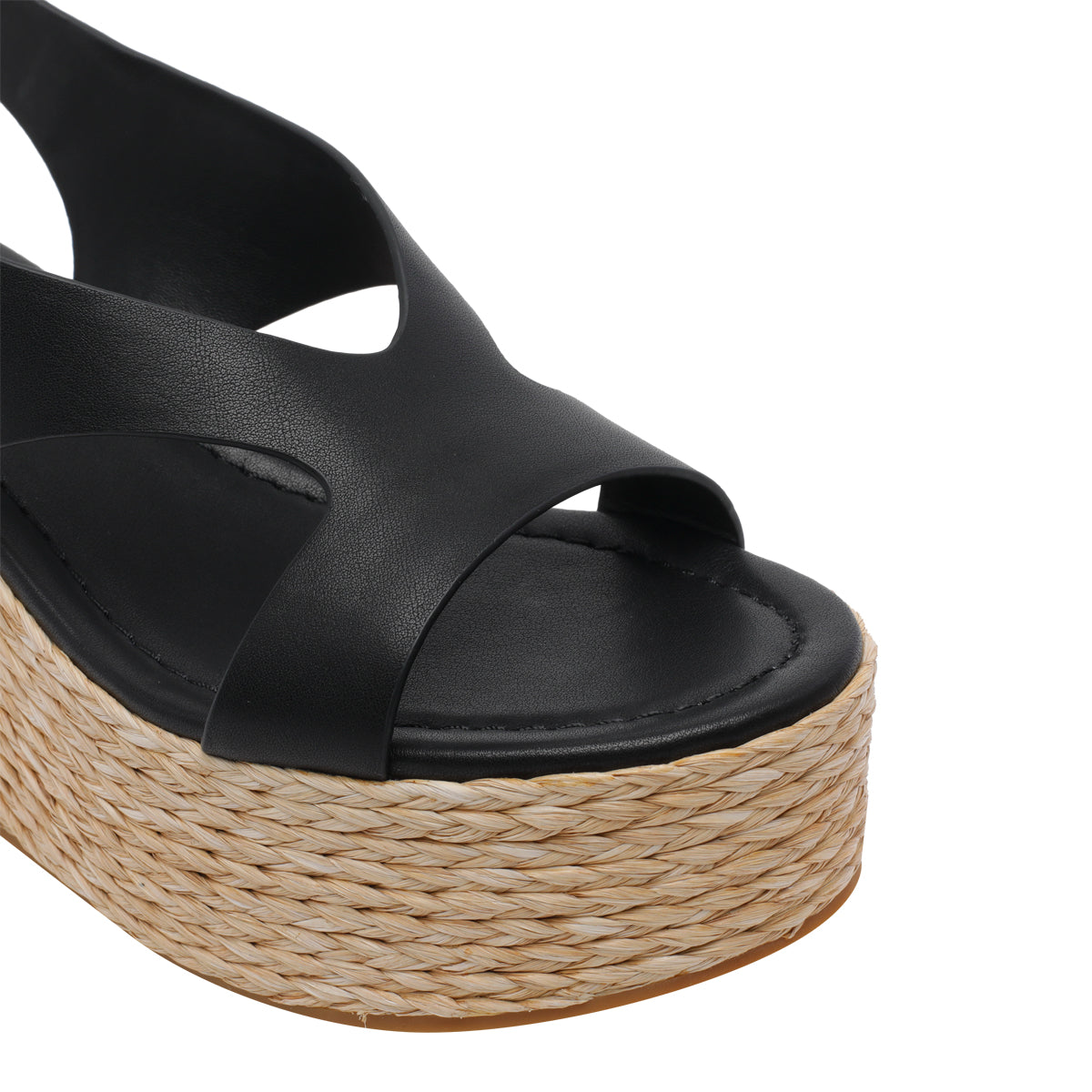 Paloma Barcelò Sandals Black Calf Leather/rubber Sole