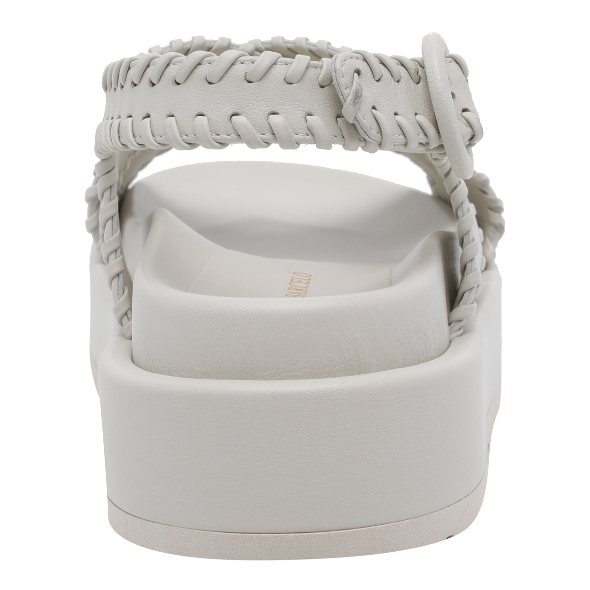 Paloma Barcelò Sandals White Calf Leather/rubber Sole