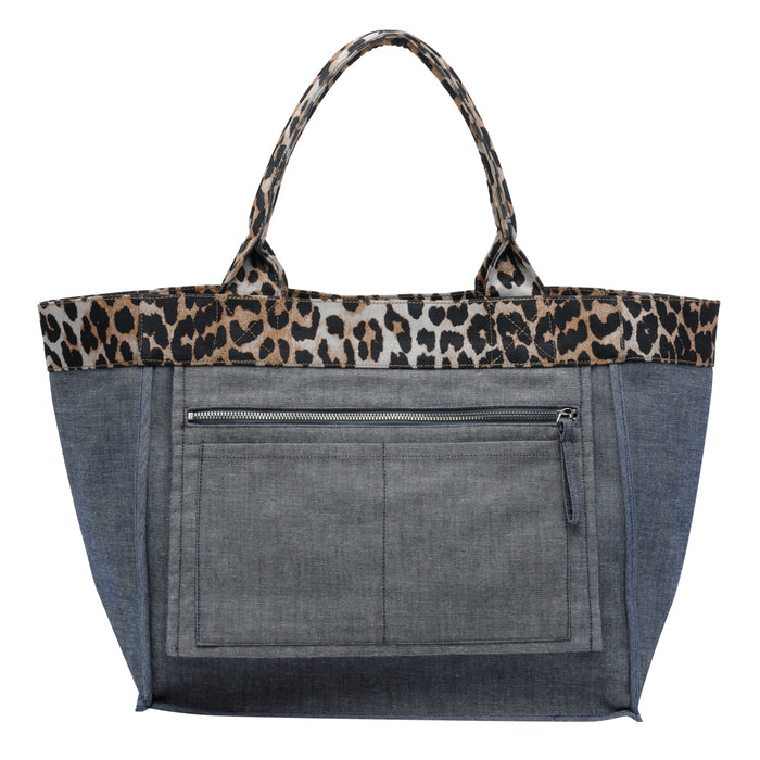 Ganni Bags Blue Cotton Viscose Polyester