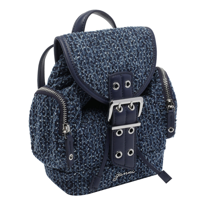 GANNI Bags Blue Cotton