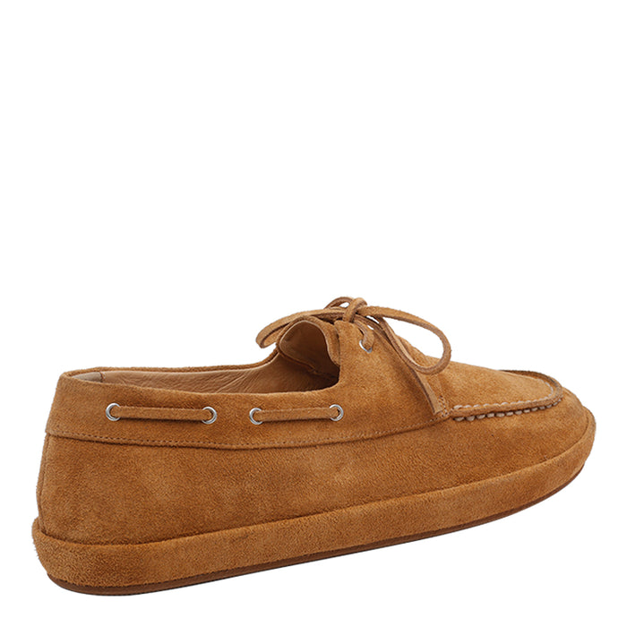Marsell Flat shoes Beige Suede Leather/rubber Sole