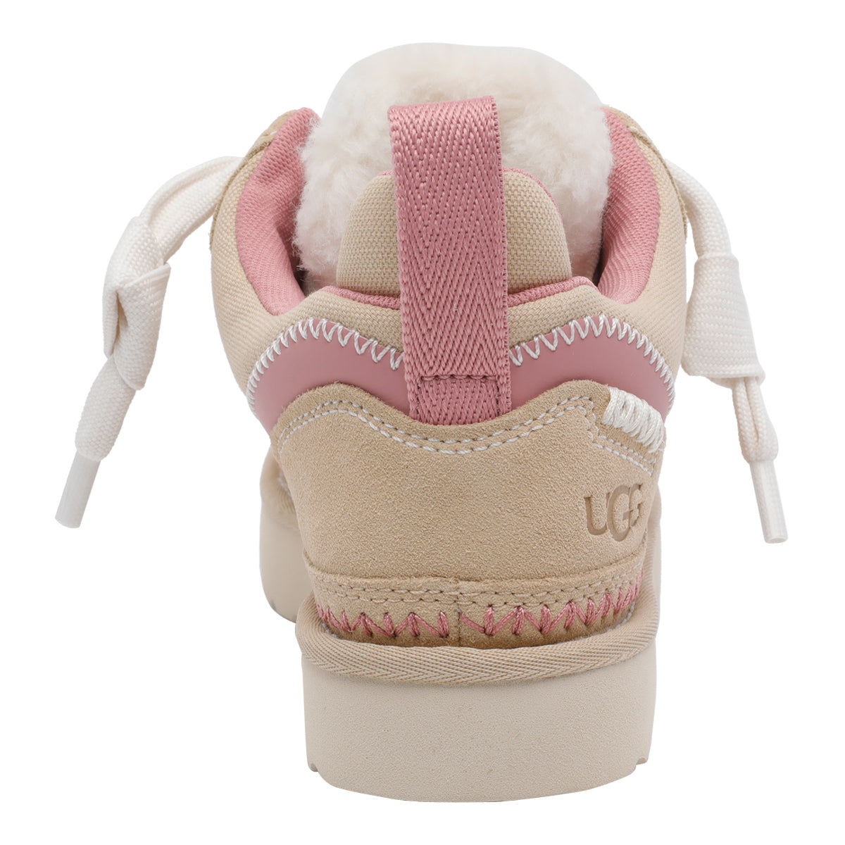 UGG Sneakers Beige Suede Leather/rubber Sole