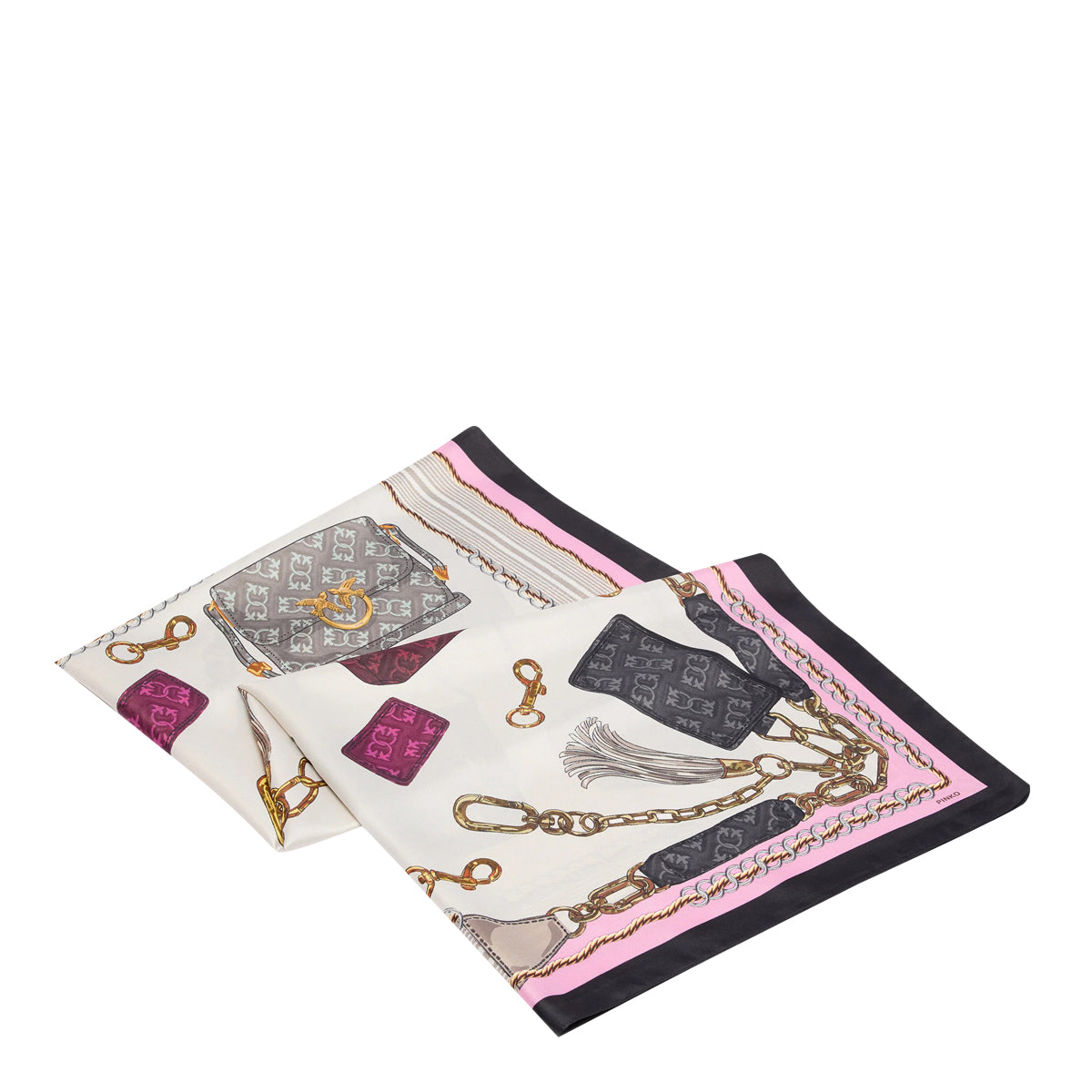 Pinko Scarfs Multicolour Viscose Silk