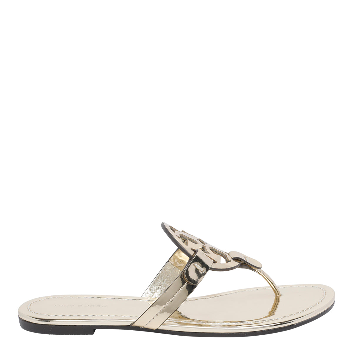 Tory Burch Sandals Golden Calf Leather/rubber Sole