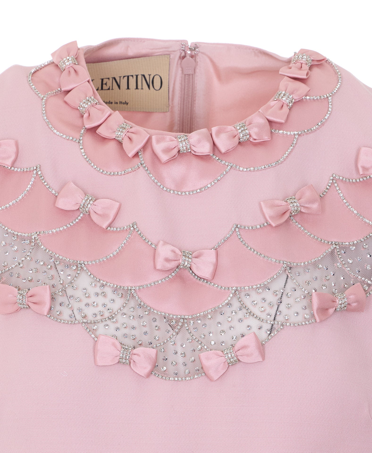 Valentino Garavani Dresses Pink Virgin Wool