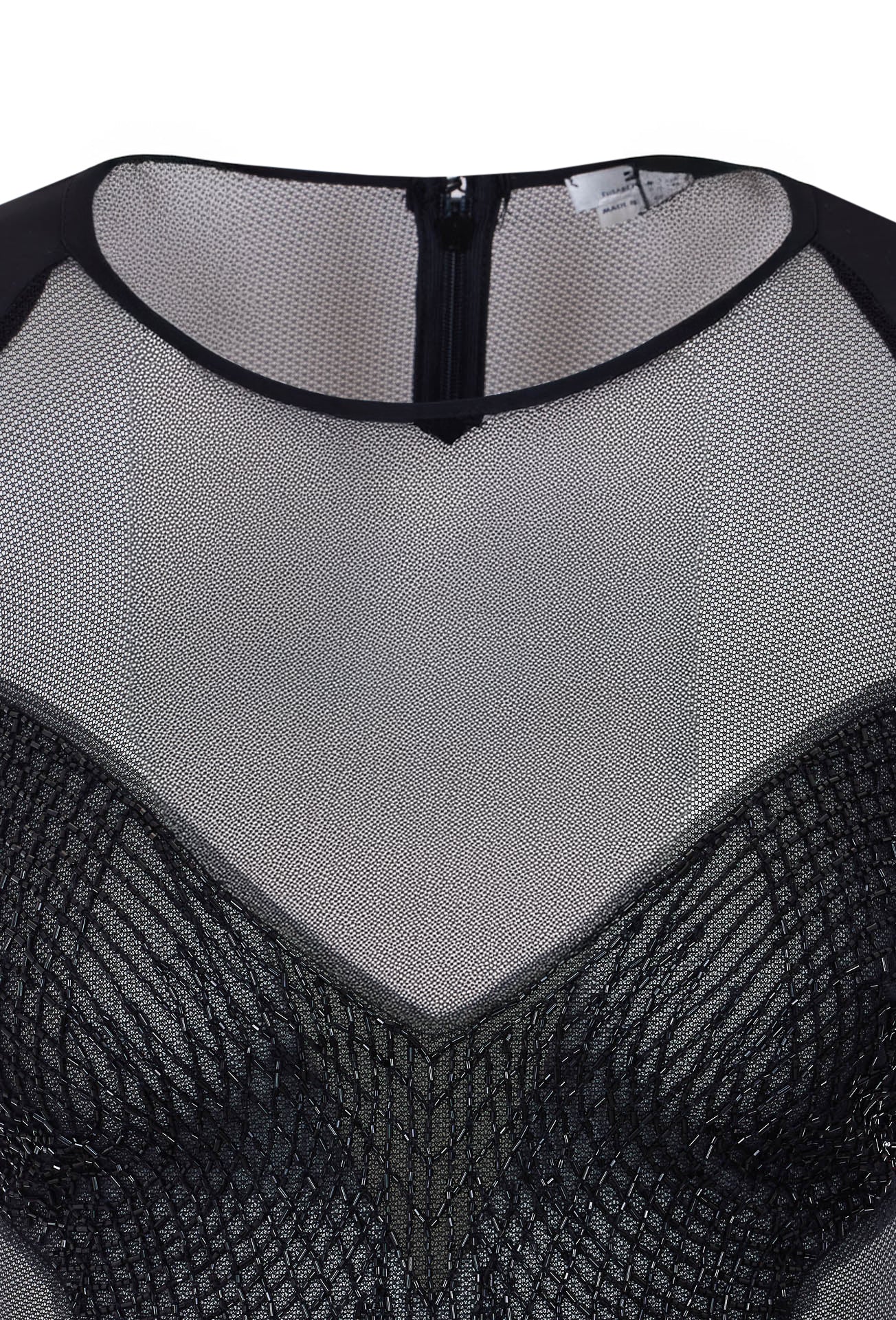 Elisabetta Franchi Top Black Polyamide