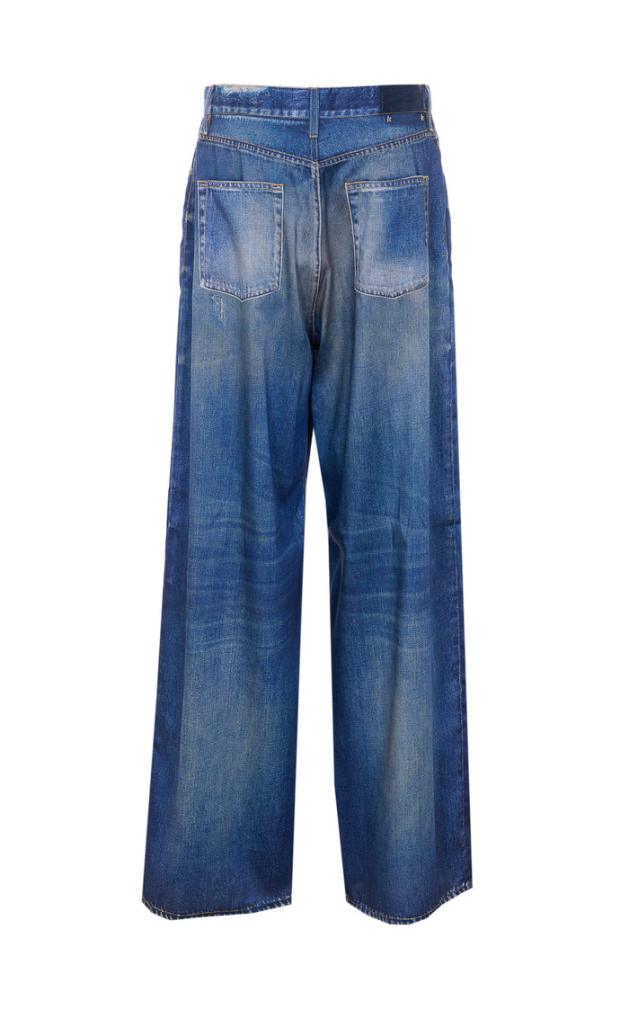 Golden Goose Jeans Blue Polyester