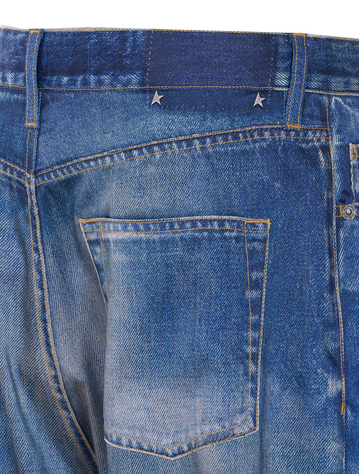 Golden Goose Jeans Blue Polyester